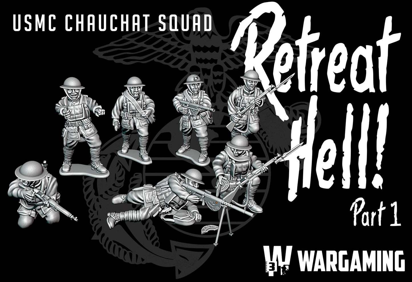 Great War Battle of Belleau Wood Bundle (USMC vs German) by W3 Wargaming