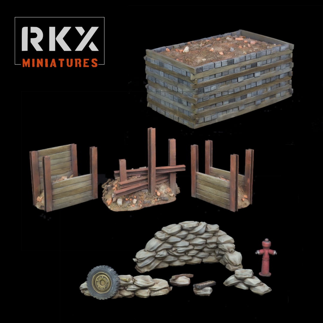 Berlin Barricade by RKX Miniatures