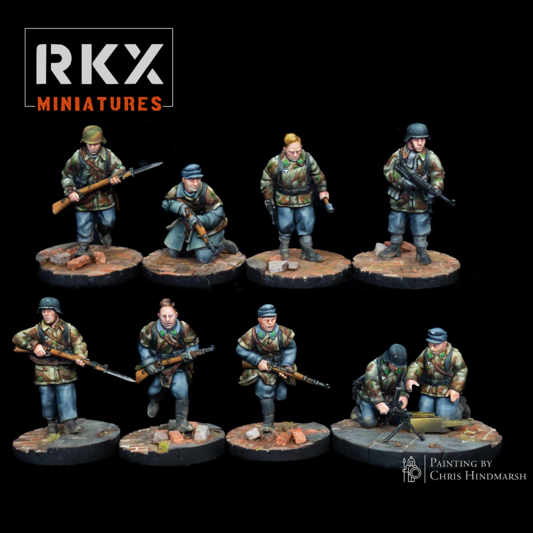 Late War German LWFD Squad