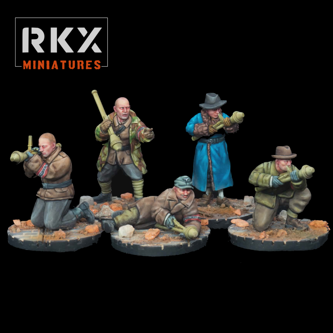 Volkstruum Panzerfausts by RKX Miniatures