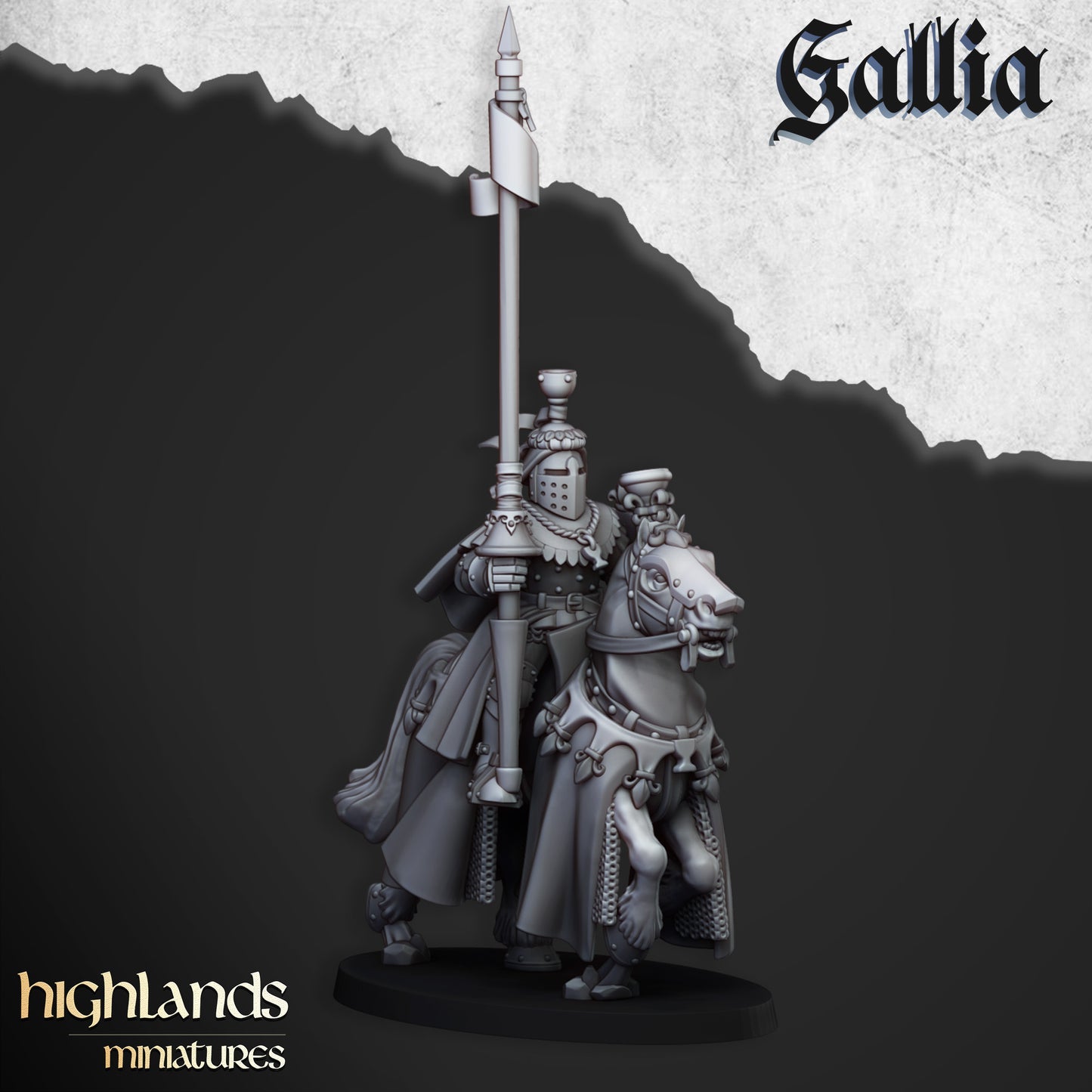 Royal Knights of Gallia Unit by Highlands Miniatures
