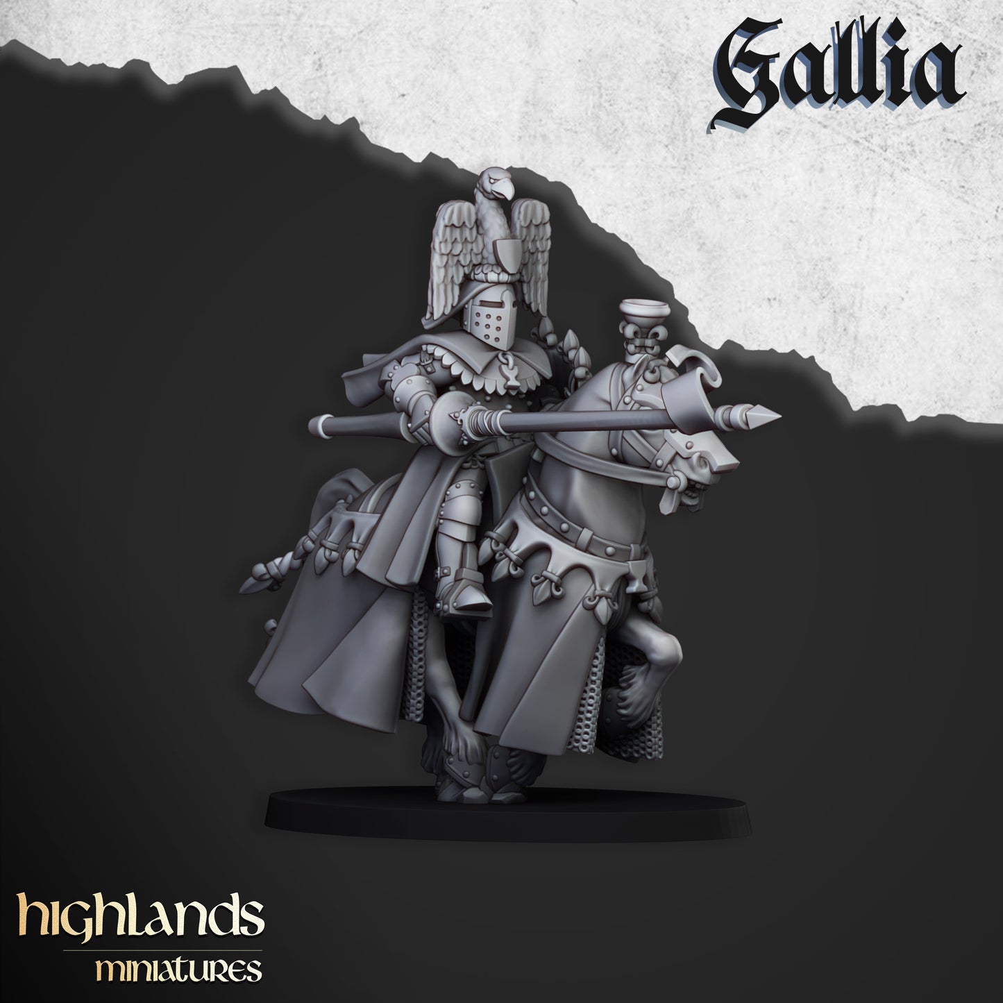 Royal Knights of Gallia Unit by Highlands Miniatures