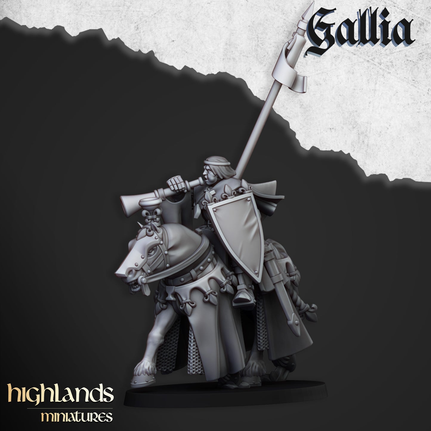 Royal Knights of Gallia Unit by Highlands Miniatures