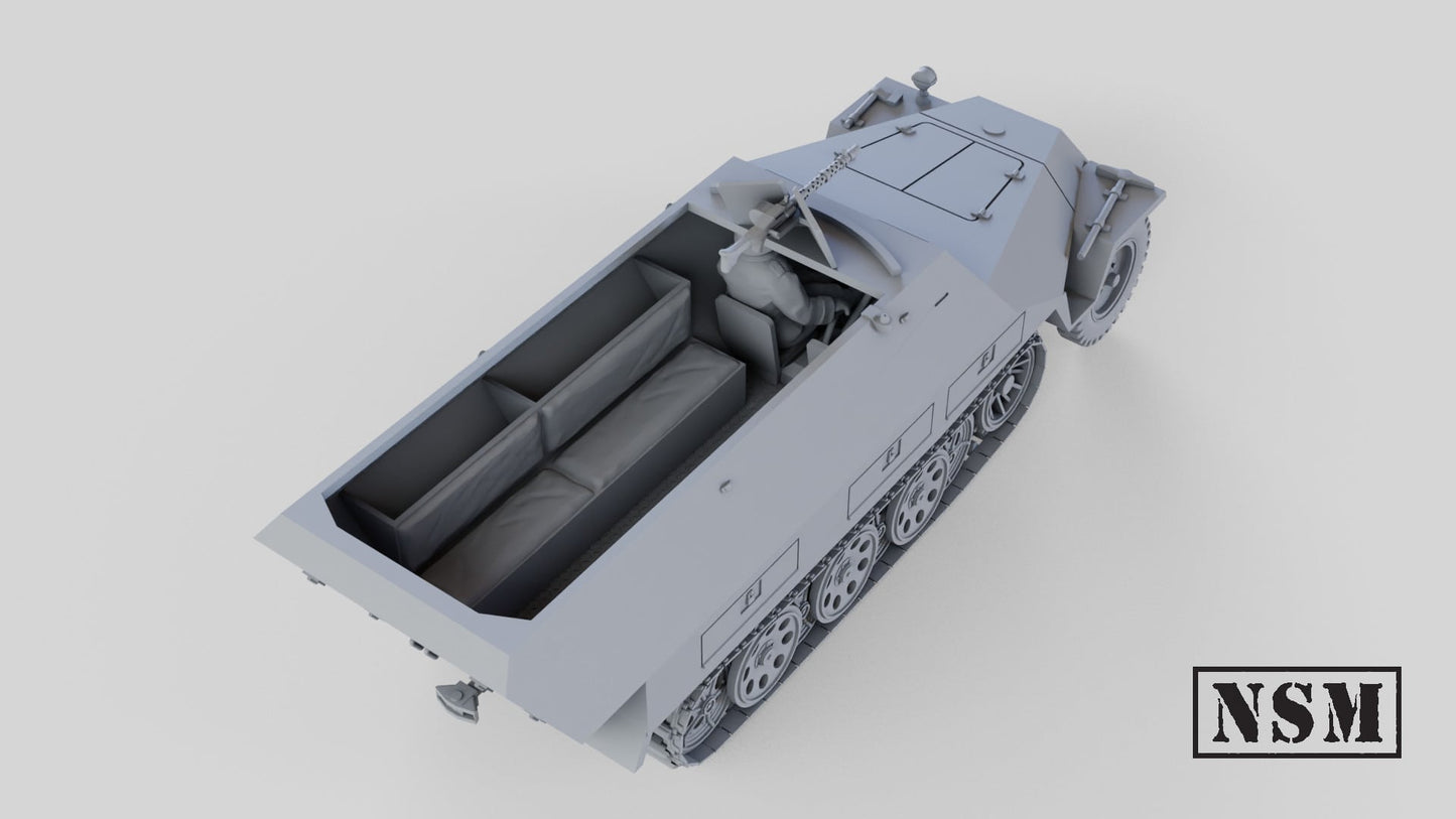 Sd.Kfz 251/1 D Halftrack by Night Sky Miniatures