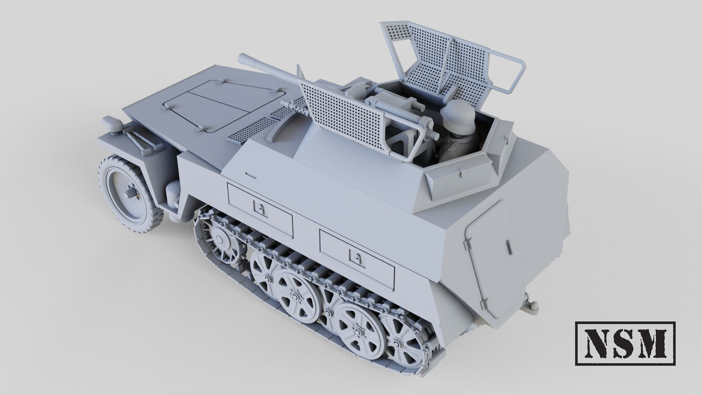 Sd.Kfz 250/9 Neu Halftrack by Night Sky Miniatures
