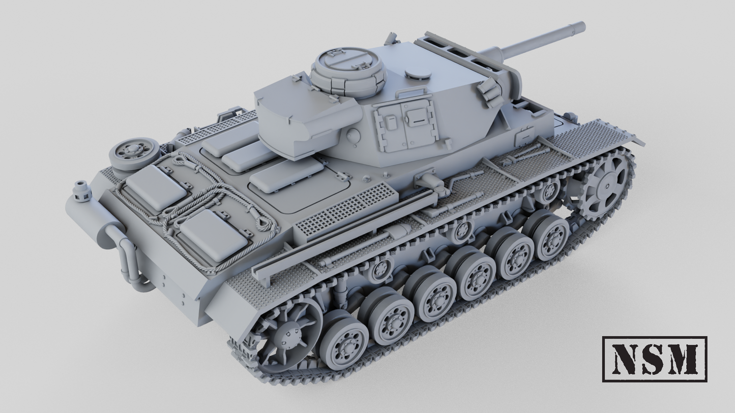 Panzer III ausf M by Night Sky Miniatures