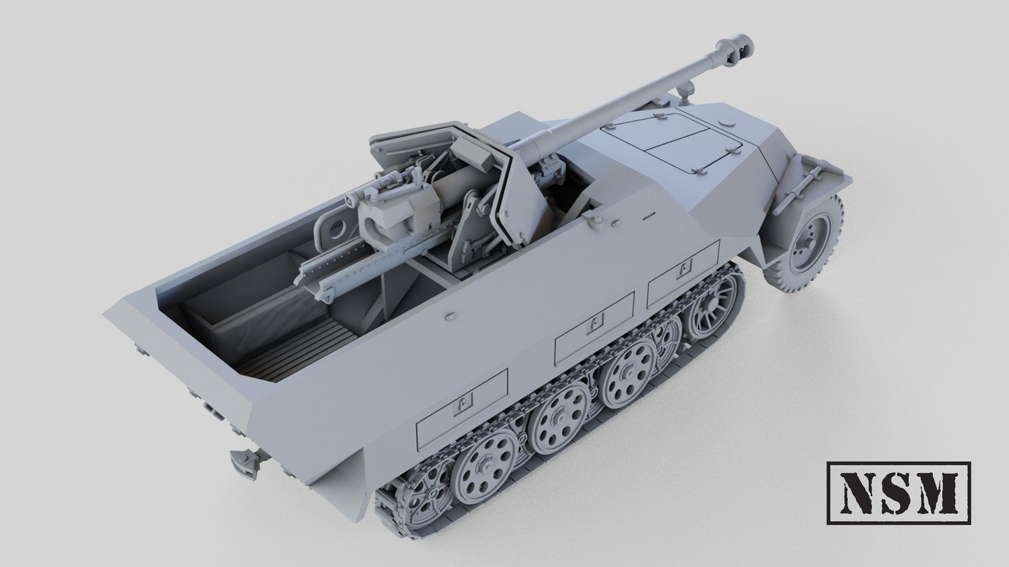 Sd.Kfz 251/22 D Halftrack by Night Sky Miniatures