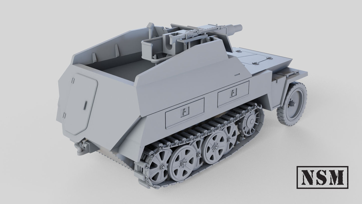 Sd.Kfz 250/8 Neu Halftrack by Night Sky Miniatures