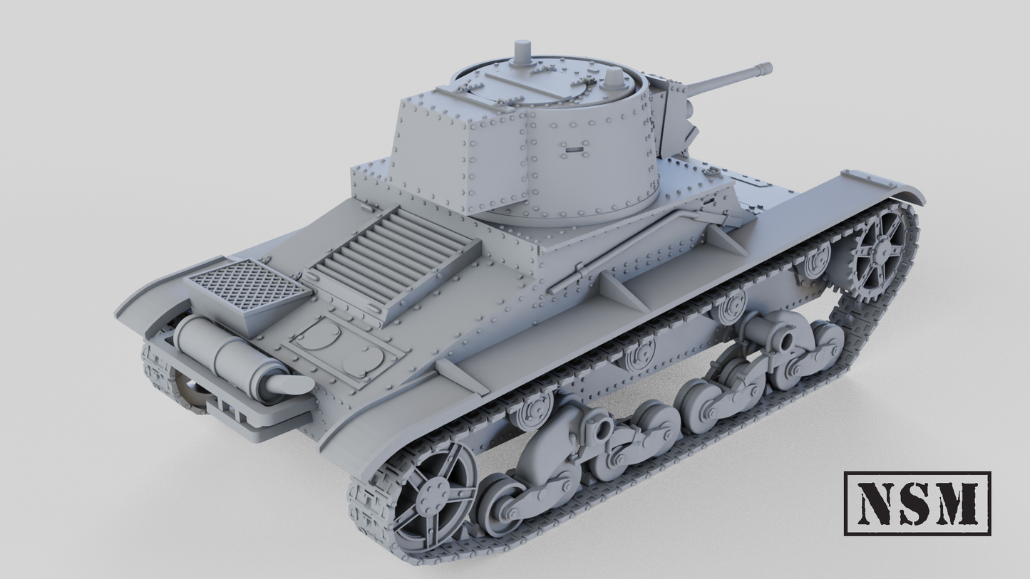Finnish Vickers 6 ton by Night Sky Miniatures