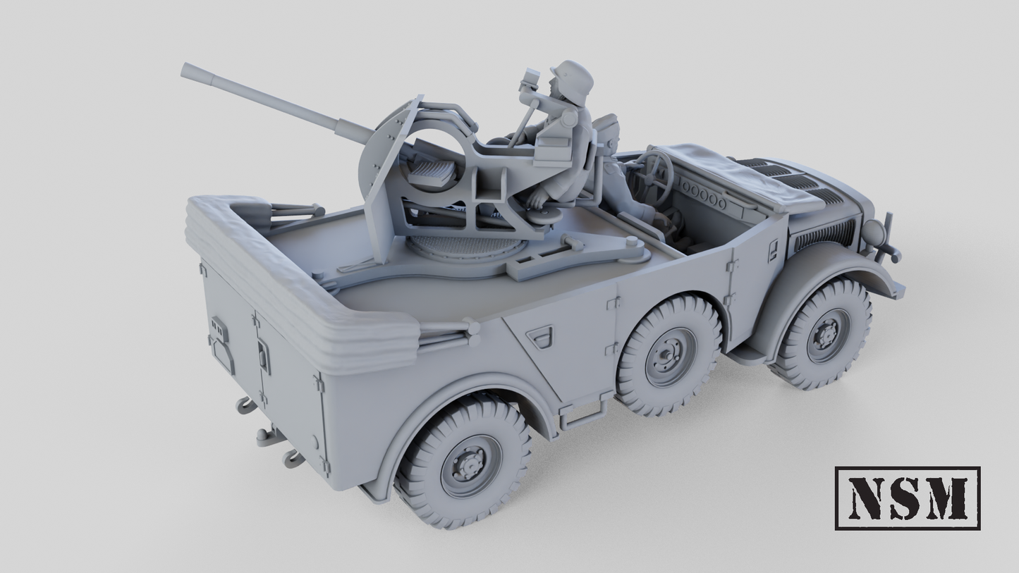 Horch 108 with Flak 38 by Night Sky Miniatures