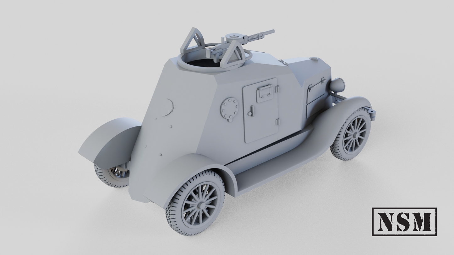 D-12 Armored Car by Night Sky Miniatures