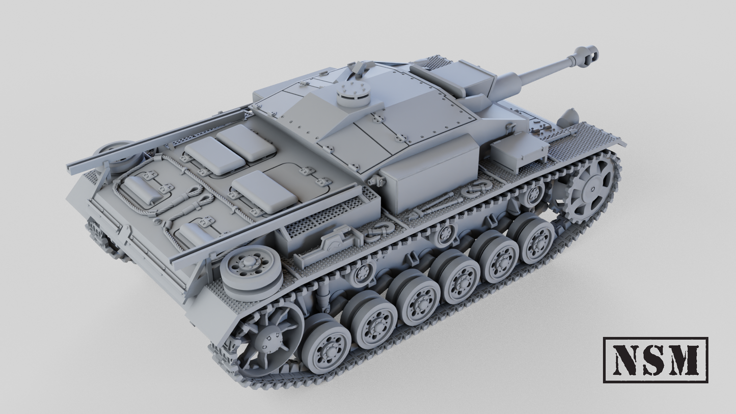 Stug III ausf F by Night Sky Miniatures
