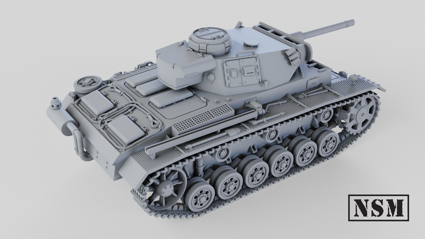 Panzer III ausf M Flammpanzer by Night Sky Miniatures
