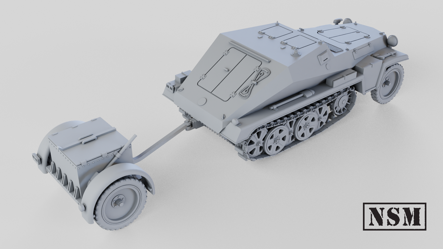Sd.Kfz 252 Halftrack by Night Sky Miniatures
