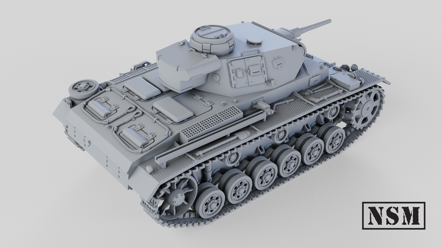 Panzer III ausf J by Night Sky Miniatures
