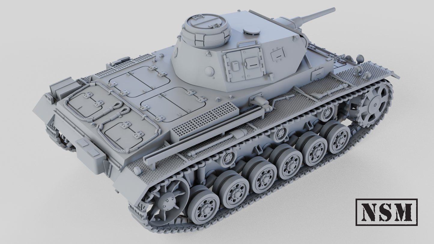 Panzer III ausf H by Night Sky Miniatures