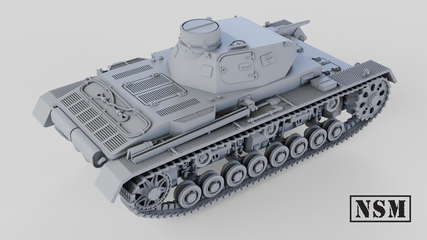 Panzer III ausf B by Night Sky Miniatures