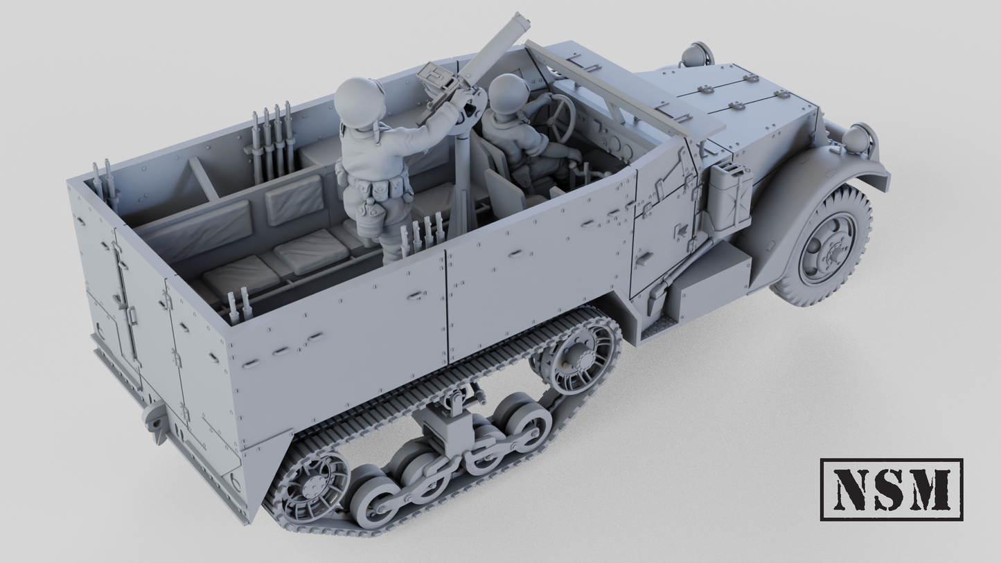 M3 Halftrack Early Production by Night Sky Miniatures