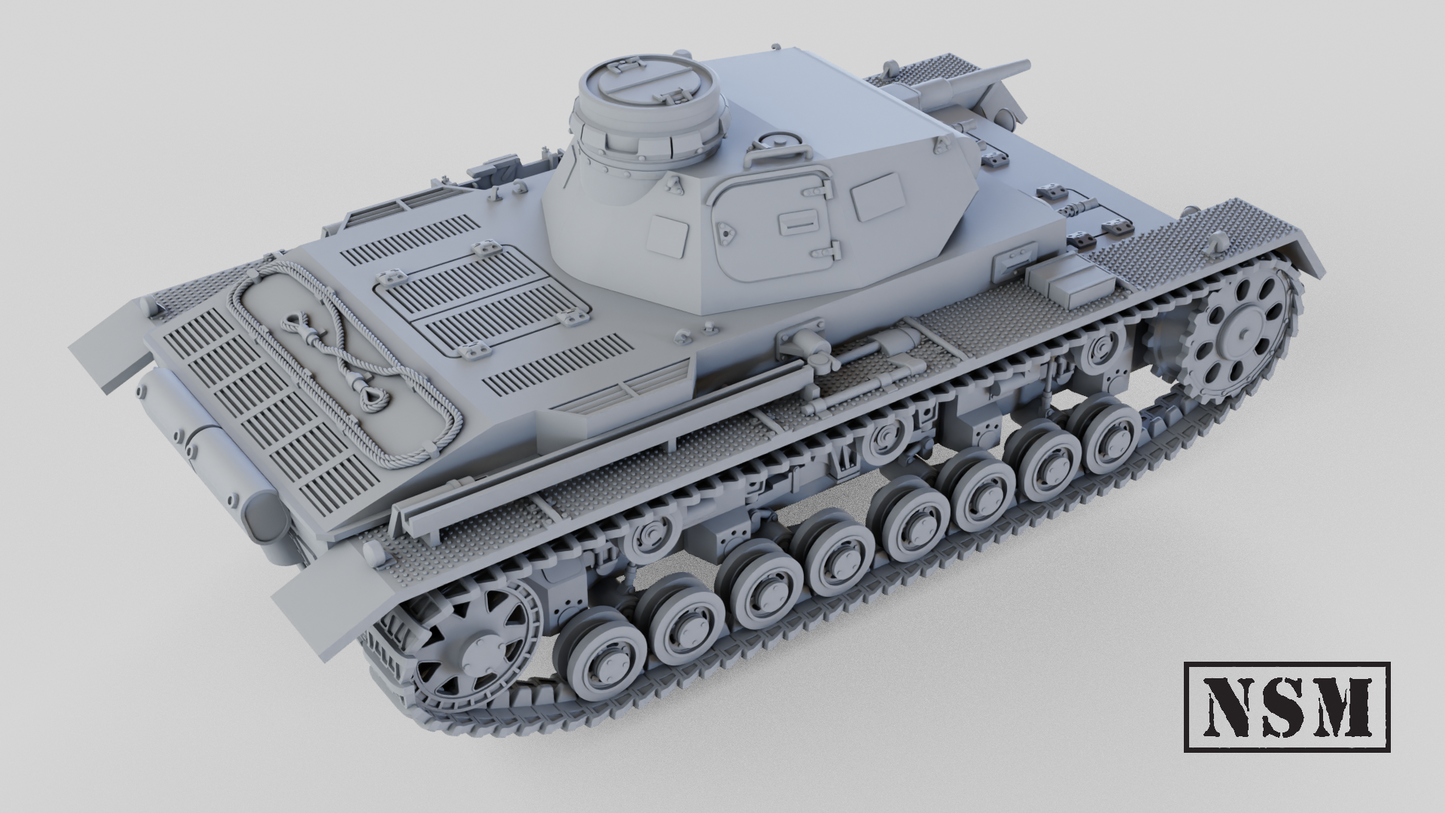 Panzer III ausf C by Night Sky Miniatures