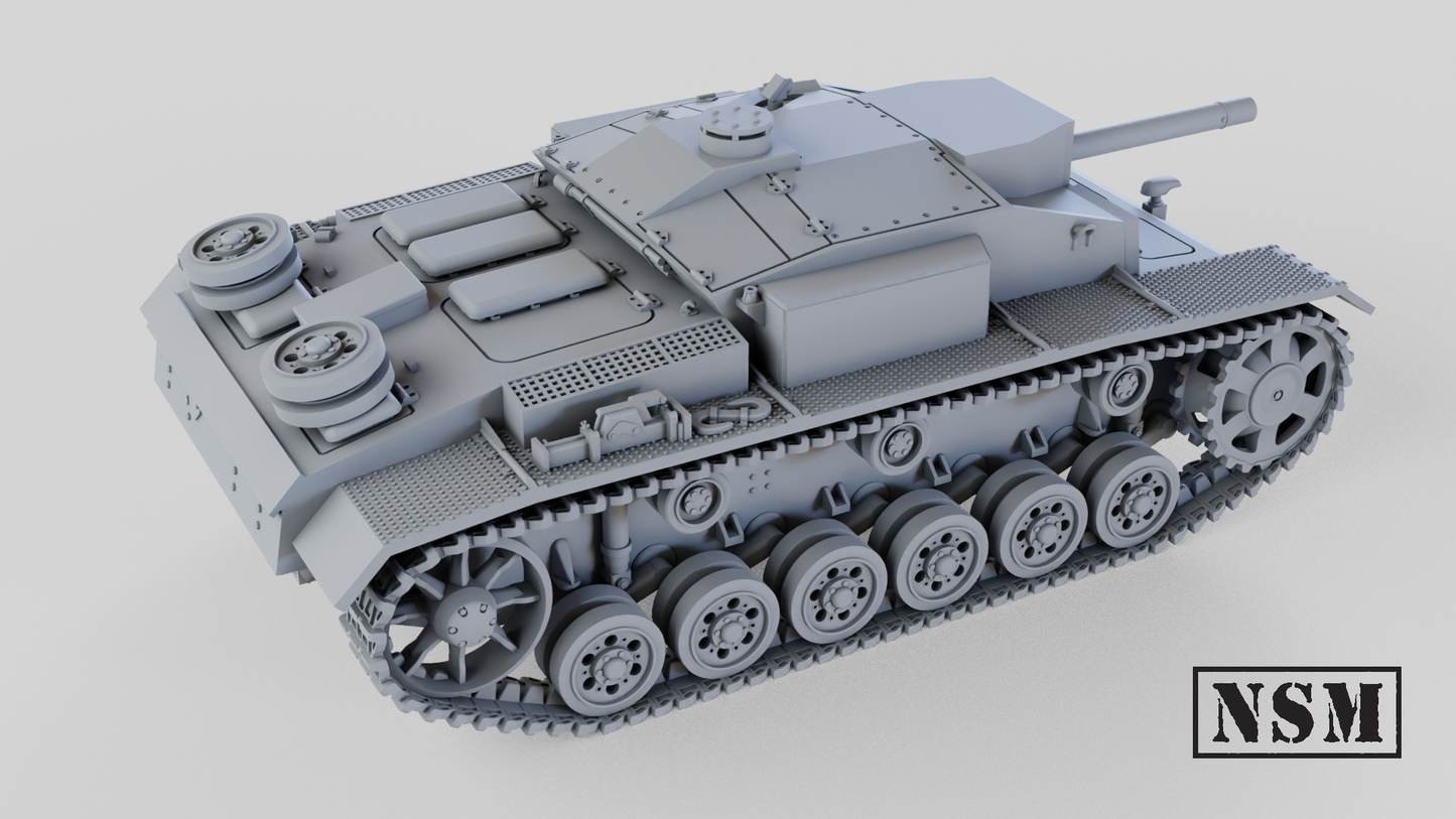 Stug III Flammenwerfer by Night Sky Miniatures