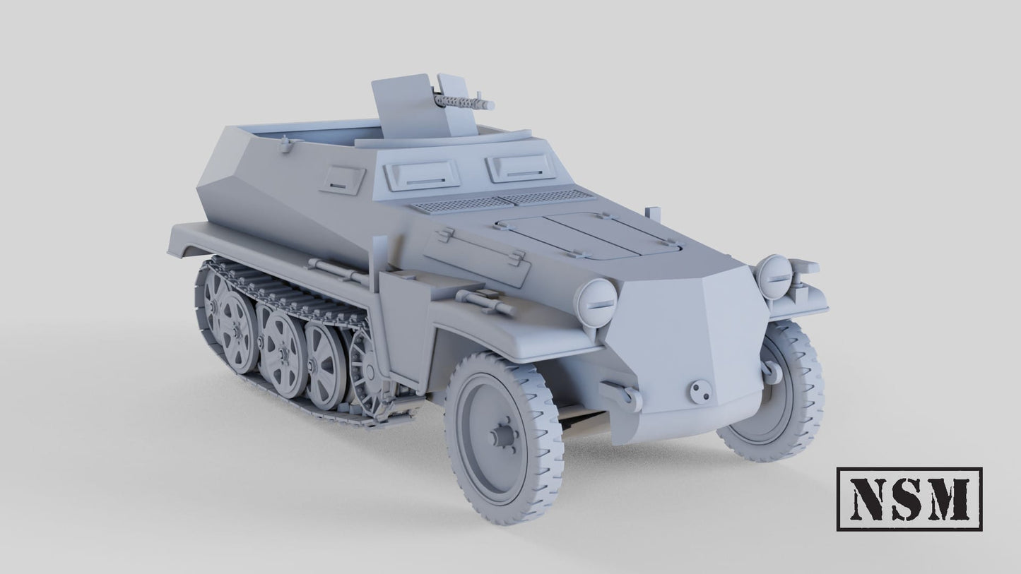 Sd.Kfz 250/1 Alte Halftrack by Night Sky Miniatures