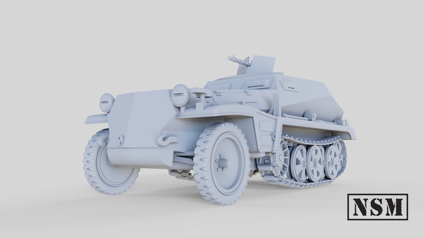 Sd.Kfz 250/1 Alte Halftrack by Night Sky Miniatures