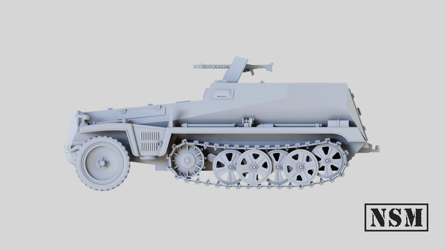 Sd.Kfz 250/1 Alte Halftrack by Night Sky Miniatures