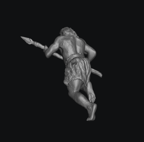 Running Spear Warrior by Ikarus Forge