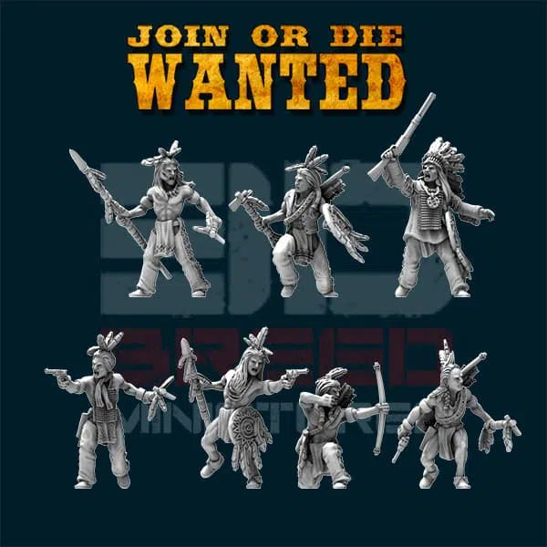 Sioux by 3d Breed Miniatures