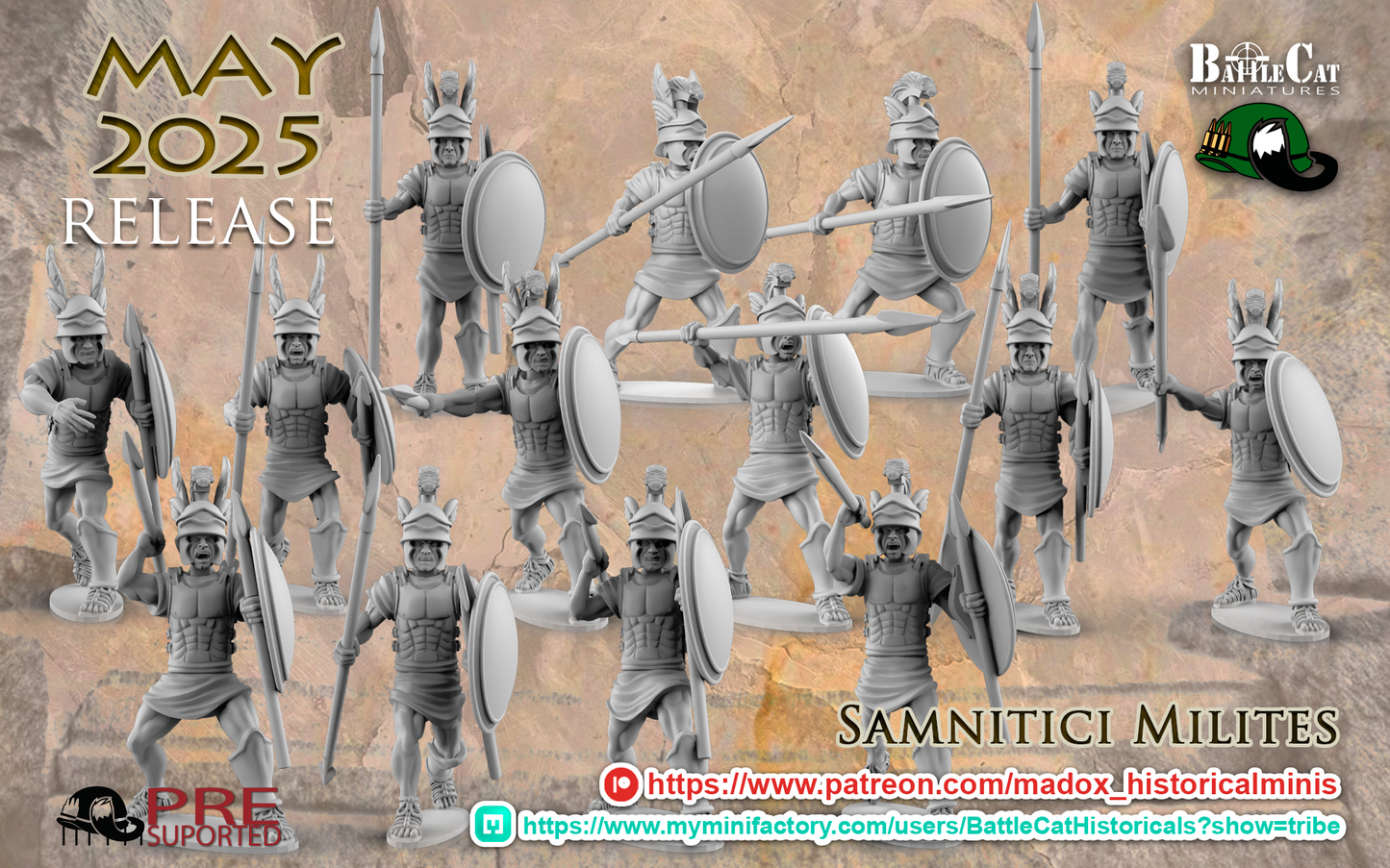 Samnitici Milites Infantry by Battlecat Miniatures