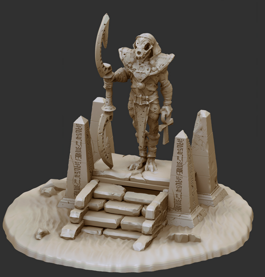 Four Columned Shrine by Crab Miniatures