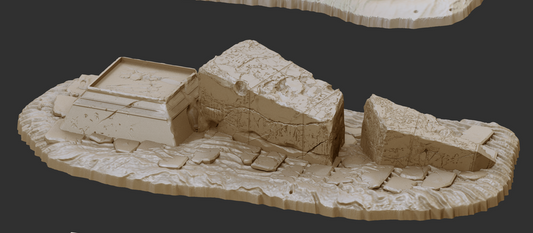 Collapsed Obelisk by Crab Miniatures