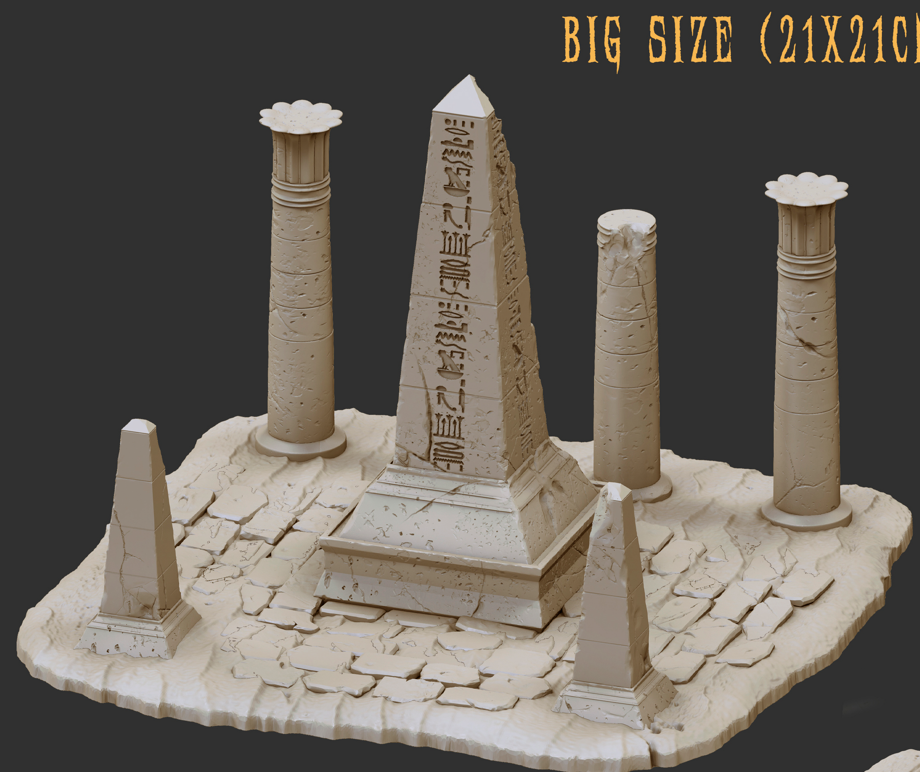 Obelisk Complex by Crab Miniatures
