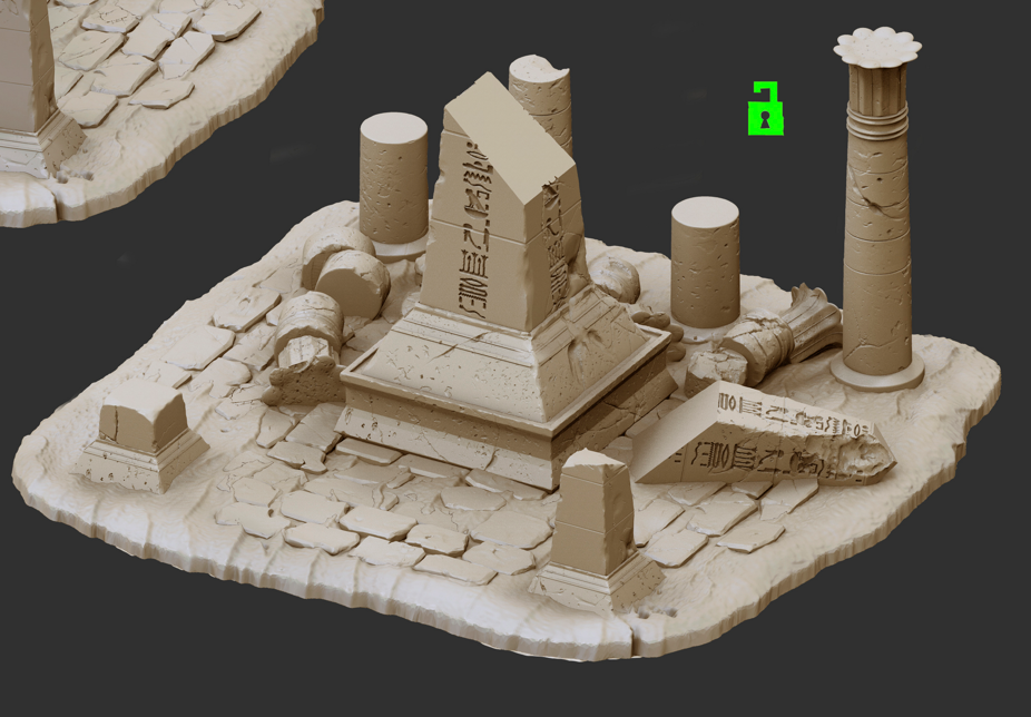 Obelisk Complex by Crab Miniatures
