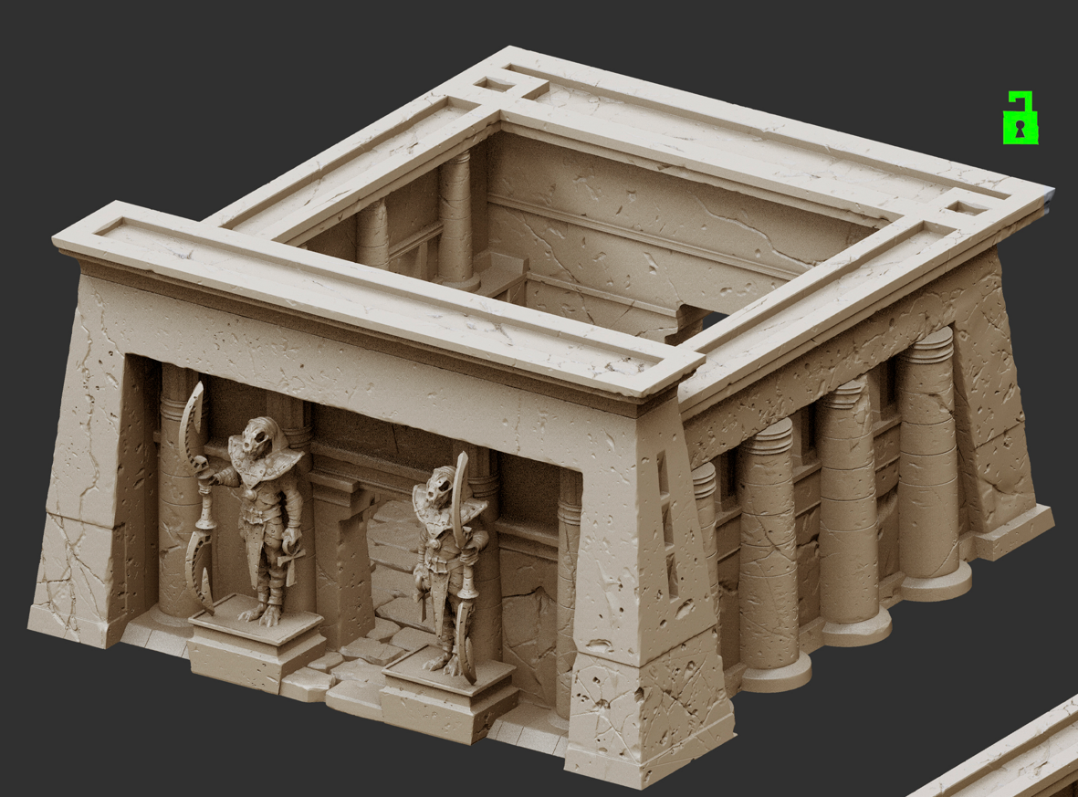 Temple by Crab Miniatures