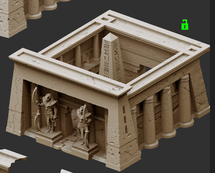 Temple by Crab Miniatures