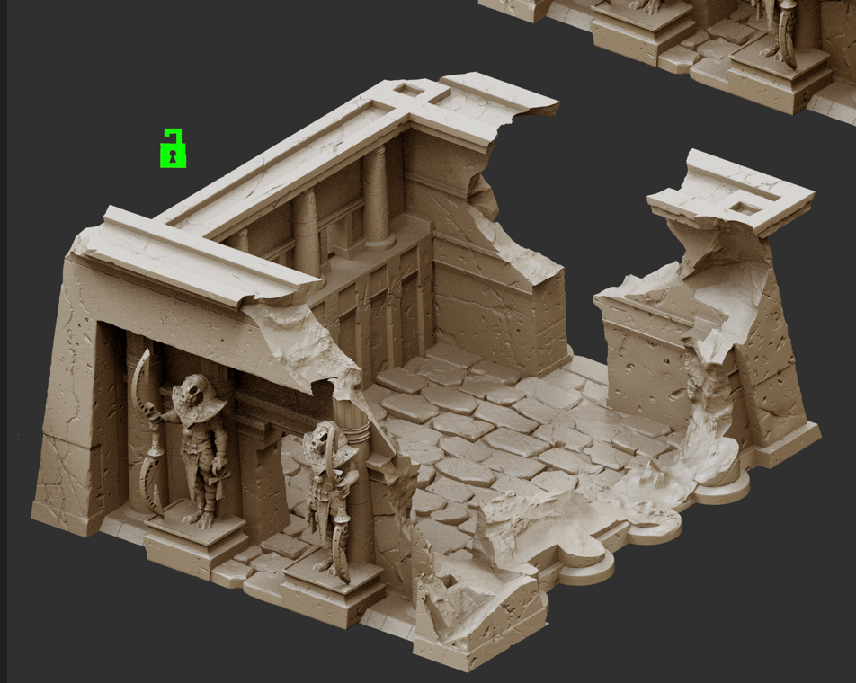 Temple by Crab Miniatures
