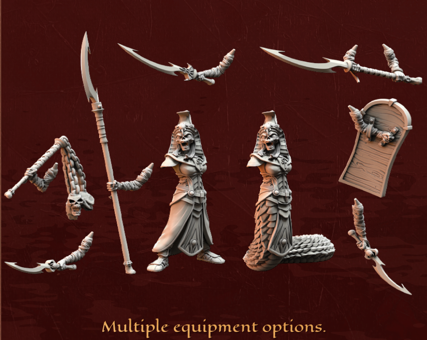 Pharaoh Queen by Crab Miniatures