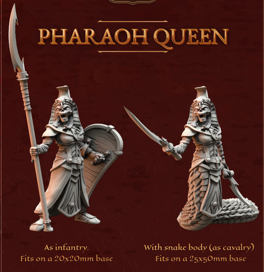 Pharaoh Queen by Crab Miniatures