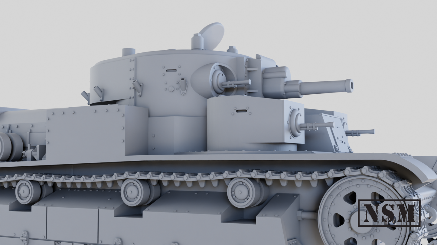 Finnish T-28 by Night Sky Miniatures
