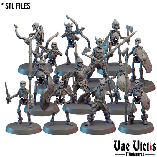 Skeleton Unit by Vae Victis Miniatures