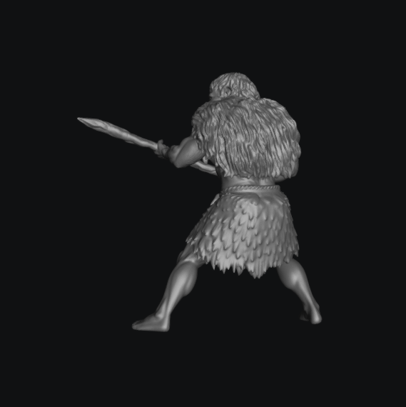 Spear Warrior II by Ikarus Forge