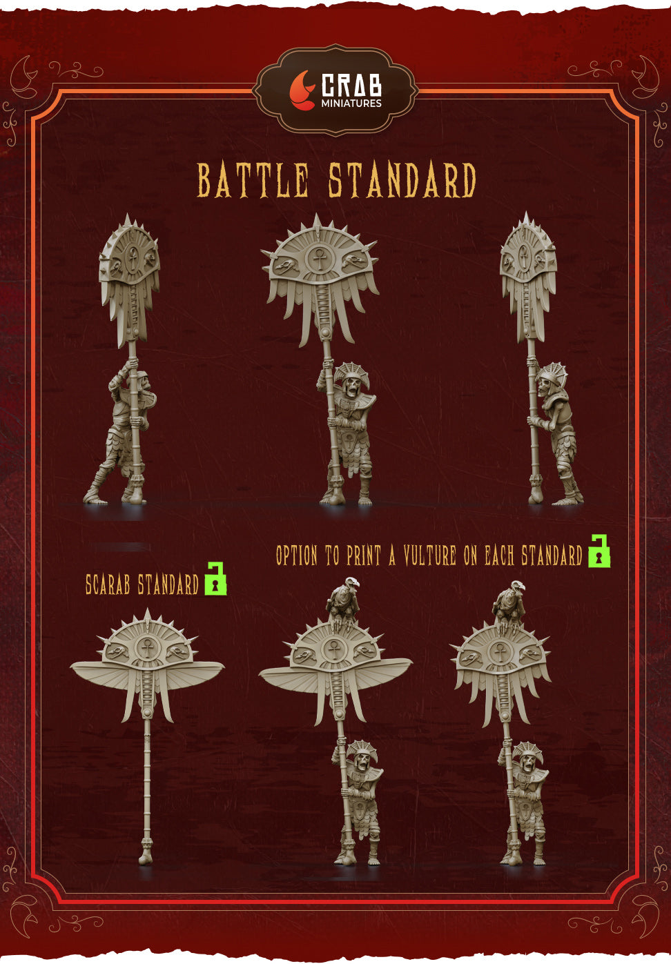 Battle Standard by Crab Miniatures