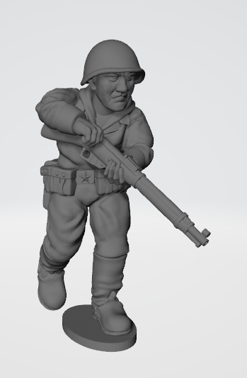 Soviet Naval Infantry Squad by Flank March Miniatures