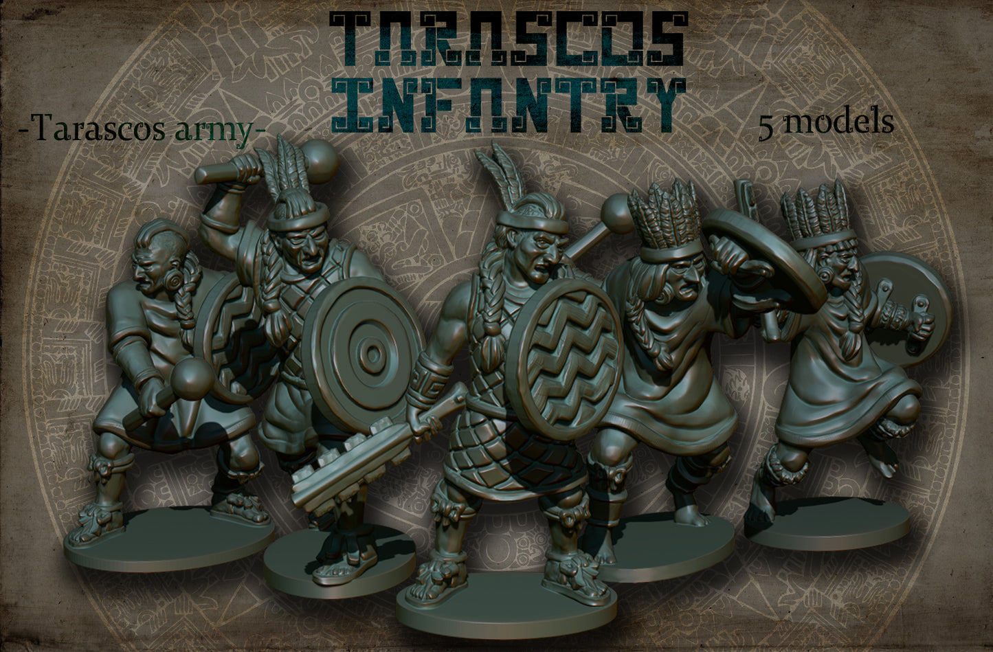 Aztec Tarascos Infantry