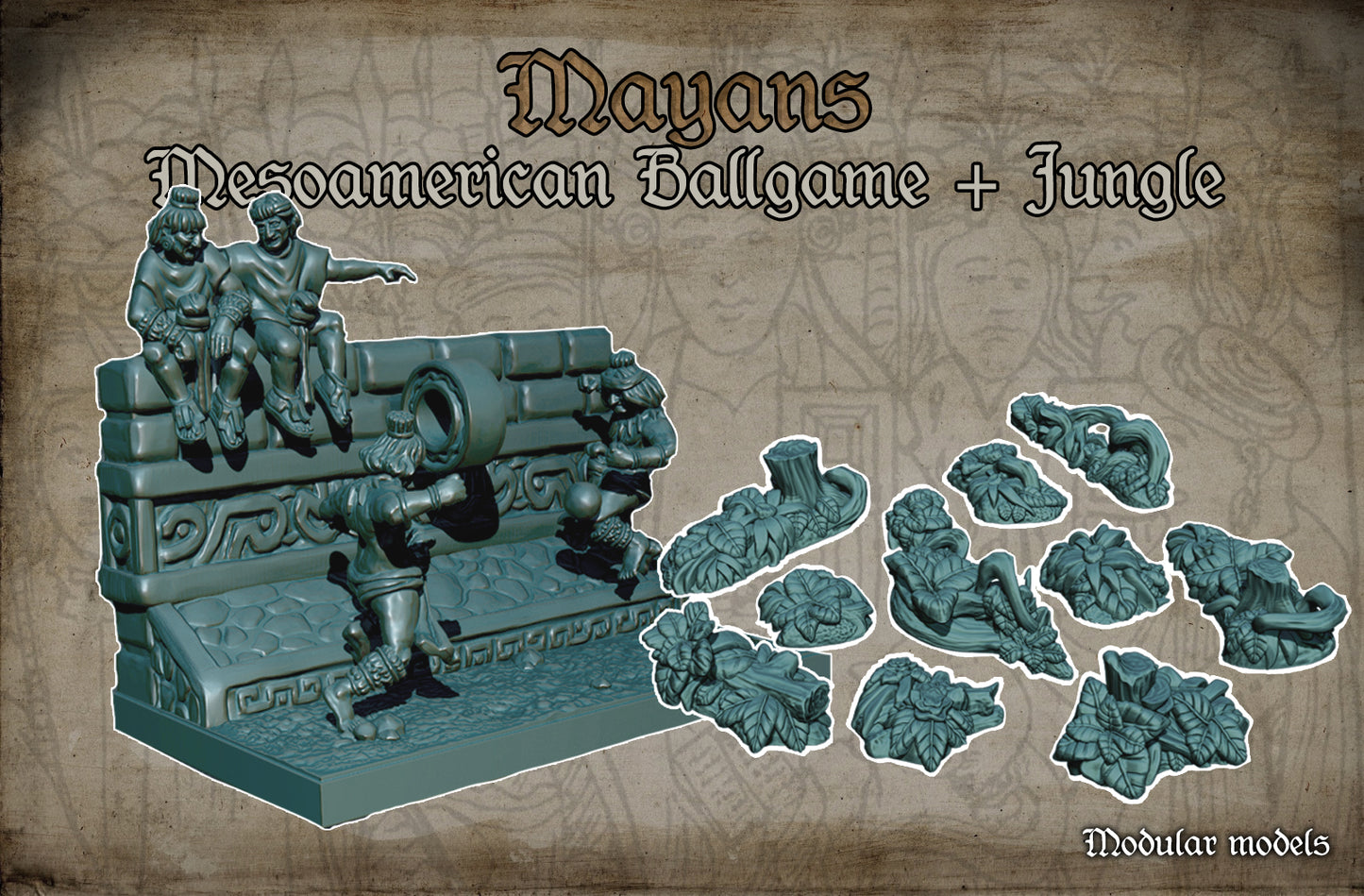 Mayan Terrain by Red Copper Miniatures