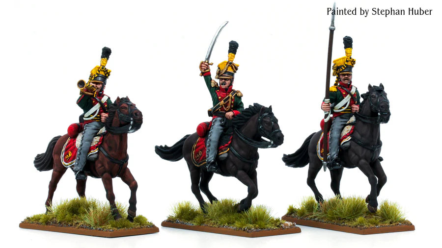 Austrian Uhlans Command (1800 - 1815) by Piano Wargames