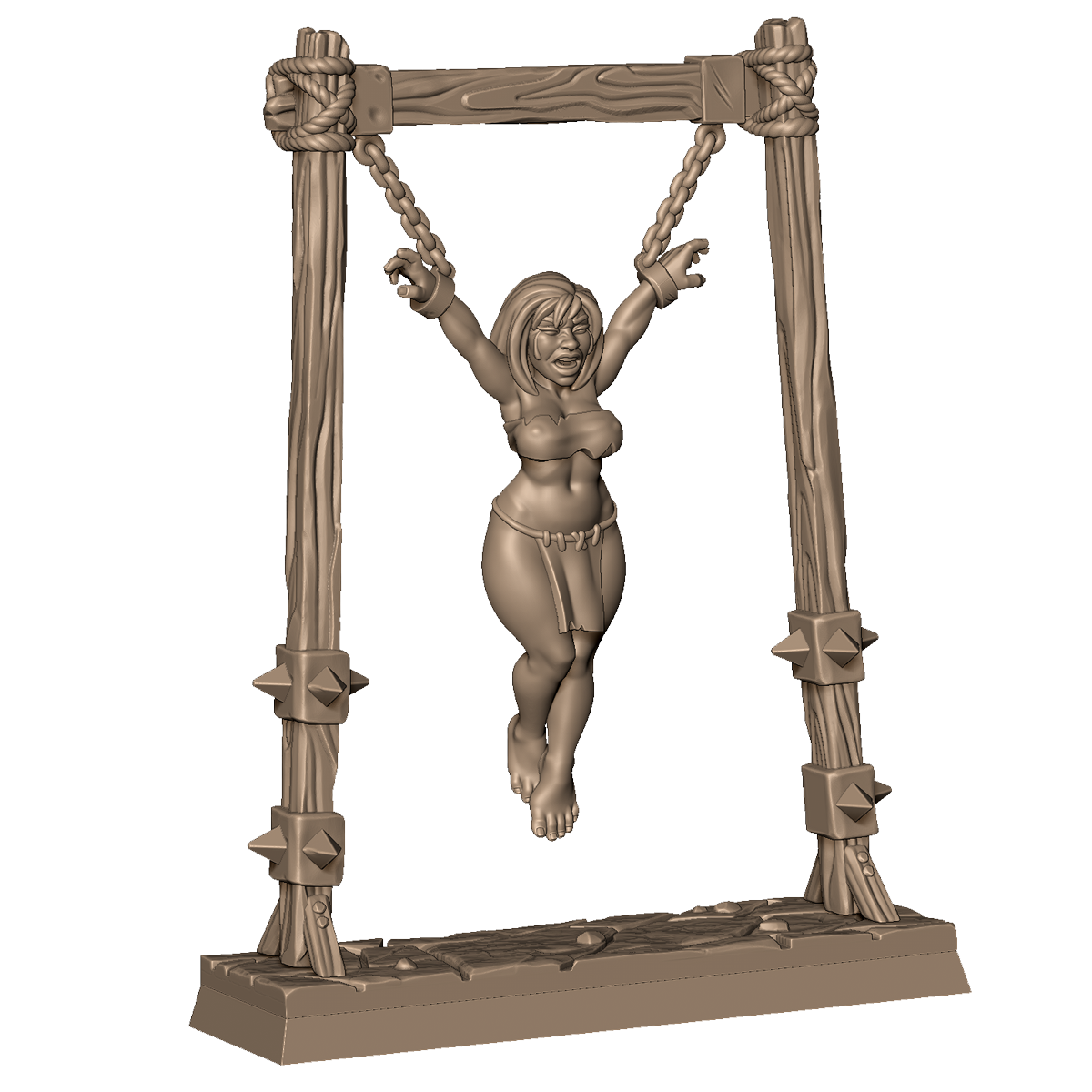 Bound Prisoners Female by Menagerie Miniature