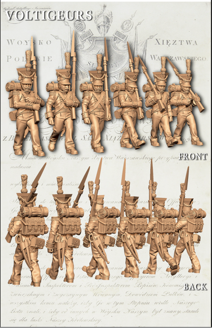 Grand Duchy of Warsaw Voltigeurs Infantry