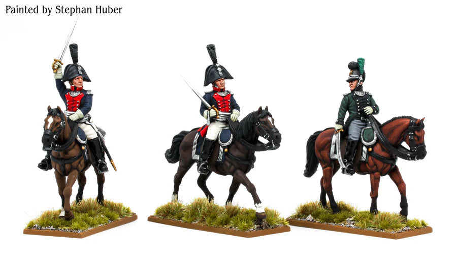 Baden Mounted Infantry Officers (1806-1809) by Piano Wargames